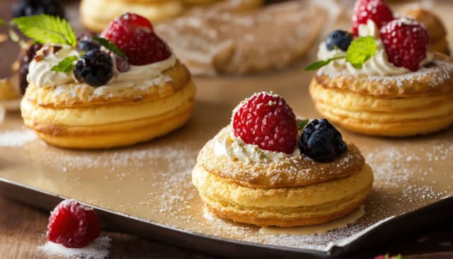 Decadent Raspberry and Cream Cake